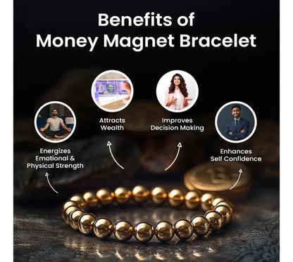 Money Magnet Pyrite Bracelet