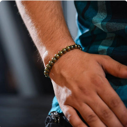 Money Magnet Pyrite Bracelet