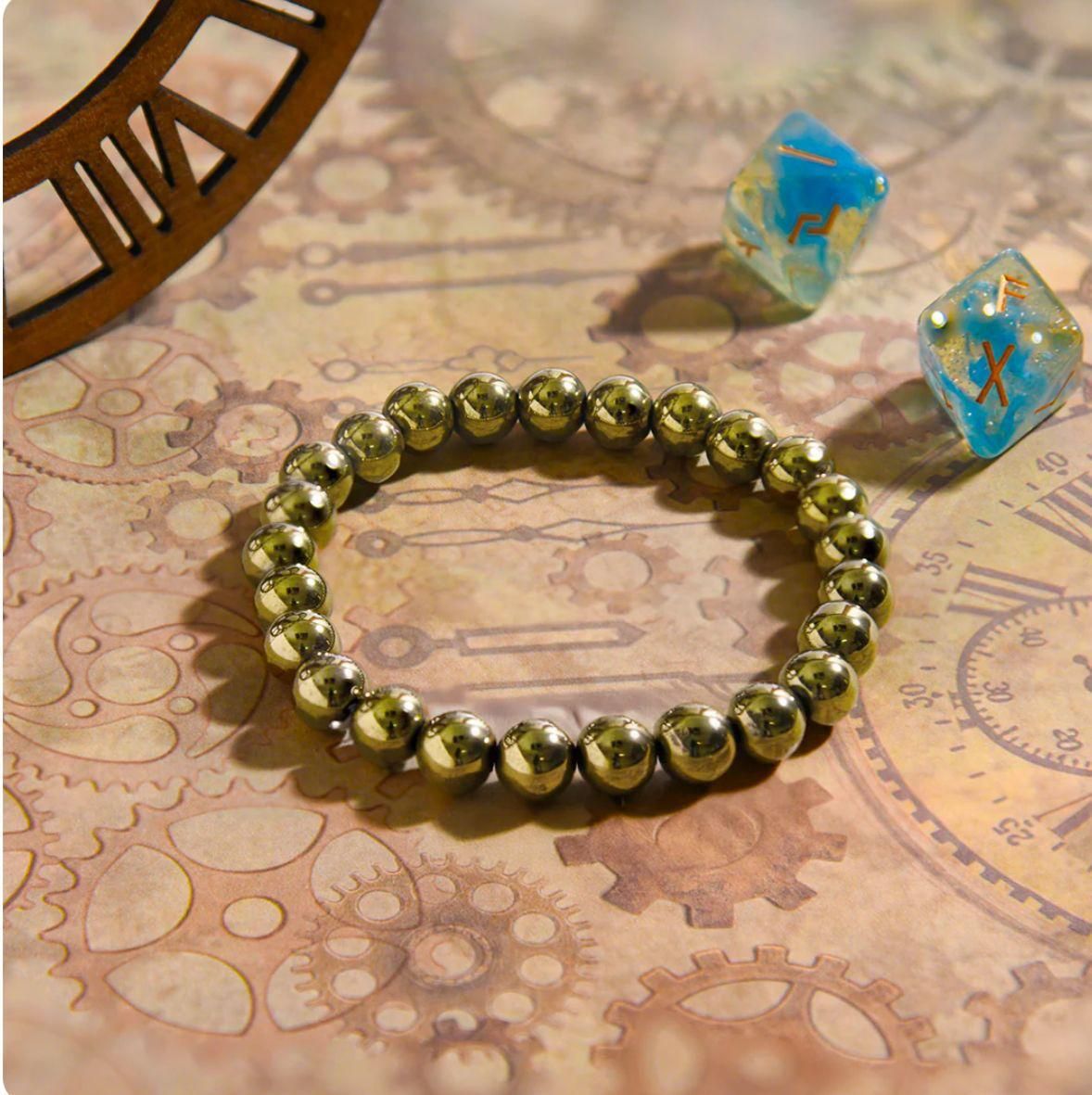 Money Magnet Pyrite Bracelet