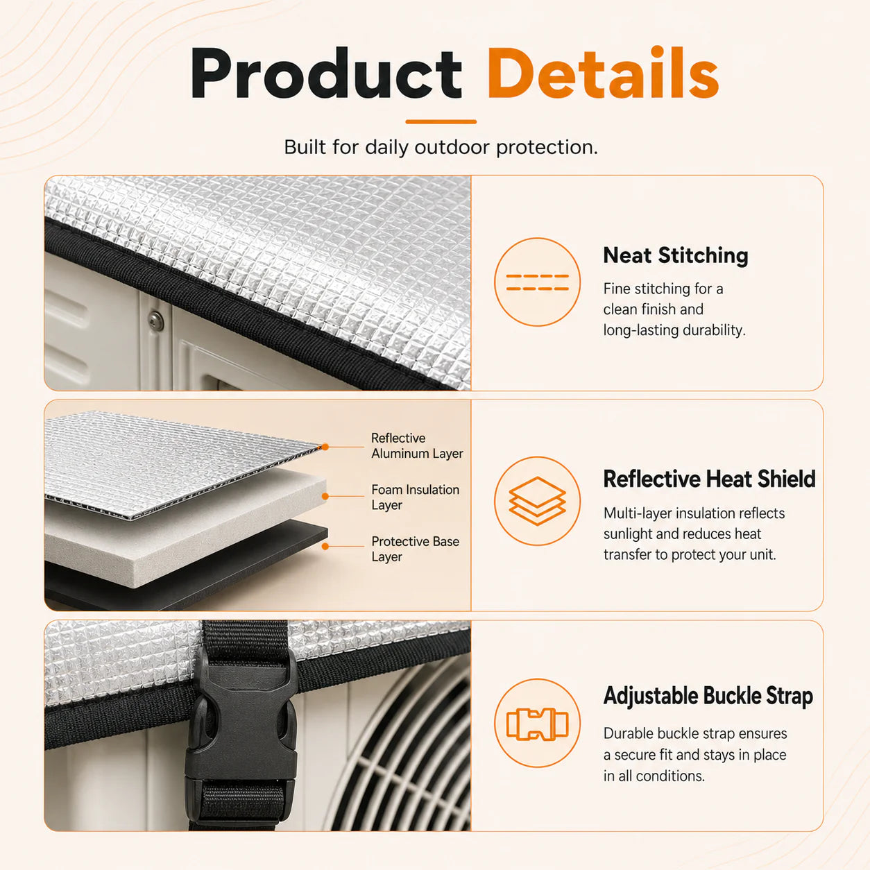 🔥AC Outdoor Unit Protector Cover🔥